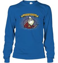Load image into Gallery viewer, Disney Pixar Monsters Inc. Roz Always Watching Banner Long Sleeve T-Shirt
