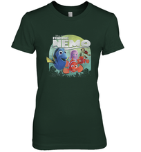 Load image into Gallery viewer, Disney Pixar Finding Nemo Group Shot Poster Women's Premium T-Shirt