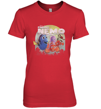 Load image into Gallery viewer, Disney Pixar Finding Nemo Group Shot Poster Women's Premium T-Shirt