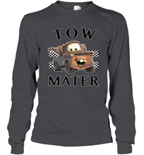 Load image into Gallery viewer, Disney Pixar Cars Tow Mater Finish Long Sleeve T-Shirt