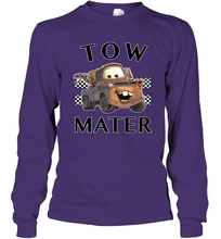 Load image into Gallery viewer, Disney Pixar Cars Tow Mater Finish Long Sleeve T-Shirt