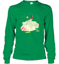 Load image into Gallery viewer, Disney The Princess and The Frog Tiana on a Bayou Long Sleeve T-Shirt