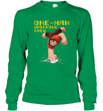 Load image into Gallery viewer, Disney Wreck It Ralph 2 Wrecking Crew Long Sleeve T-Shirt