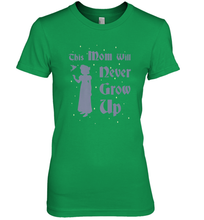 Load image into Gallery viewer, Disney Peter Pan This Mom Will Never Grow Up Women's Premium T-Shirt