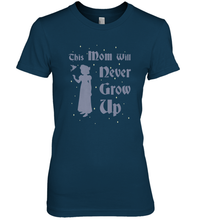 Load image into Gallery viewer, Disney Peter Pan This Mom Will Never Grow Up Women's Premium T-Shirt