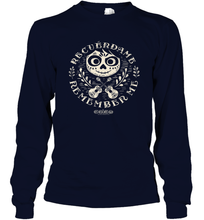 Load image into Gallery viewer, Disney Pixar Coco Miguel Remember Me Long Sleeve T-Shirt