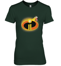 Load image into Gallery viewer, Disney Pixar Incredibles 2 Jack Jack Logo Women's Premium T-Shirt