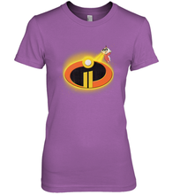 Load image into Gallery viewer, Disney Pixar Incredibles 2 Jack Jack Logo Women's Premium T-Shirt