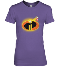 Load image into Gallery viewer, Disney Pixar Incredibles 2 Jack Jack Logo Women's Premium T-Shirt