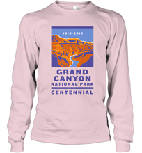 Load image into Gallery viewer, Grand Canyon National Park Centennial Logo Long Sleeve T-Shirt