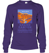 Load image into Gallery viewer, Grand Canyon National Park Centennial Logo Long Sleeve T-Shirt