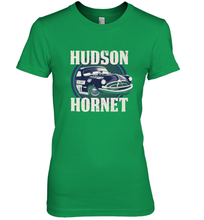 Load image into Gallery viewer, Disney Pixar Cars Hudson Hornet Badge Women's Premium T-Shirt