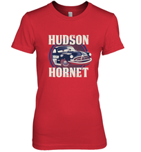 Load image into Gallery viewer, Disney Pixar Cars Hudson Hornet Badge Women's Premium T-Shirt
