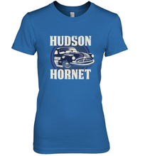 Load image into Gallery viewer, Disney Pixar Cars Hudson Hornet Badge Women's Premium T-Shirt
