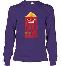 Load image into Gallery viewer, Disney Pixar Inside Out Anger Curse Quote Long Sleeve T-Shirt