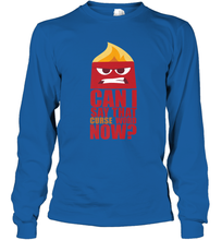 Load image into Gallery viewer, Disney Pixar Inside Out Anger Curse Quote Long Sleeve T-Shirt