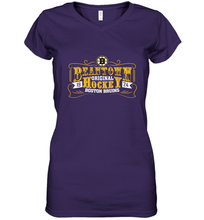 Load image into Gallery viewer, NHL Boston Bruins Fanatics Beantown Women's V-Neck T-Shirt