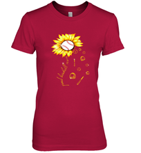 Load image into Gallery viewer, Baseball Proud Sunflower Women's Premium T-Shirt