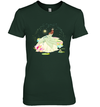 Load image into Gallery viewer, Disney The Princess and The Frog Tiana on a Bayou Women's Premium T-Shirt