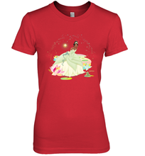 Load image into Gallery viewer, Disney The Princess and The Frog Tiana on a Bayou Women's Premium T-Shirt