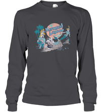 Load image into Gallery viewer, Disney Peter Pan Distressed Mermaid Lagoon Long Sleeve T-Shirt