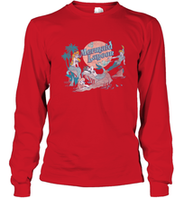 Load image into Gallery viewer, Disney Peter Pan Distressed Mermaid Lagoon Long Sleeve T-Shirt