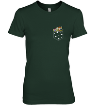 Load image into Gallery viewer, Disney Pixar Toy Story Woody Buzz Cloud Pocket Women's Premium T-Shirt