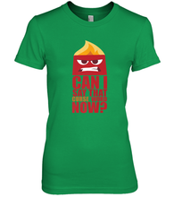 Load image into Gallery viewer, Disney Pixar Inside Out Anger Curse Quote Women's Premium T-Shirt