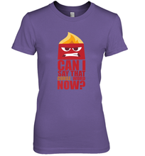 Load image into Gallery viewer, Disney Pixar Inside Out Anger Curse Quote Women's Premium T-Shirt