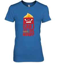 Load image into Gallery viewer, Disney Pixar Inside Out Anger Curse Quote Women's Premium T-Shirt