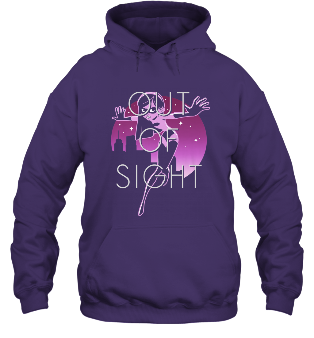 Disney Pixar Incredibles 2 Shy Violet Night Hooded Sweatshirt Rosetshirtstore
