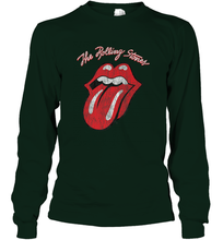 Load image into Gallery viewer, Mens The Rolling Stones Script Tongue Logo Long Sleeve T-Shirt