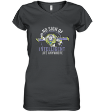 Load image into Gallery viewer, Disney Pixar Toy Story Buzz Lightyear Intelligent Life Women's V-Neck T-Shirt