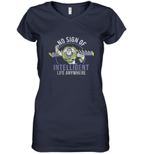 Load image into Gallery viewer, Disney Pixar Toy Story Buzz Lightyear Intelligent Life Women's V-Neck T-Shirt