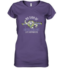 Load image into Gallery viewer, Disney Pixar Toy Story Buzz Lightyear Intelligent Life Women's V-Neck T-Shirt