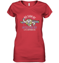 Load image into Gallery viewer, Disney Pixar Toy Story Buzz Lightyear Intelligent Life Women's V-Neck T-Shirt