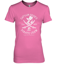 Load image into Gallery viewer, Disney Villains Captain Hook Pirate Crew Est 1953 Logo Women's Premium T-Shirt