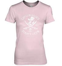 Load image into Gallery viewer, Disney Villains Captain Hook Pirate Crew Est 1953 Logo Women's Premium T-Shirt