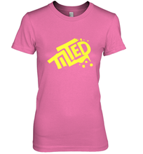 Load image into Gallery viewer, Fortnite Tilted (Yellow Logo) Women's Premium T-Shirt