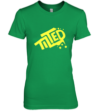 Load image into Gallery viewer, Fortnite Tilted (Yellow Logo) Women's Premium T-Shirt