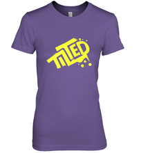 Load image into Gallery viewer, Fortnite Tilted (Yellow Logo) Women's Premium T-Shirt