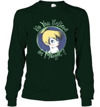 Load image into Gallery viewer, Disney Peter Pan Tinkerbell Do You Believe In Magic Long Sleeve T-Shirt