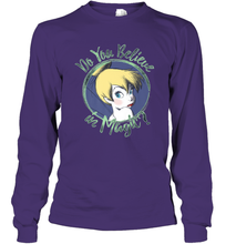 Load image into Gallery viewer, Disney Peter Pan Tinkerbell Do You Believe In Magic Long Sleeve T-Shirt