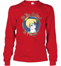 Load image into Gallery viewer, Disney Peter Pan Tinkerbell Do You Believe In Magic Long Sleeve T-Shirt