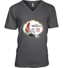 Load image into Gallery viewer, Disney The Little Mermaid 30th Anniversary Men's V-Neck
