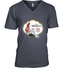 Load image into Gallery viewer, Disney The Little Mermaid 30th Anniversary Men's V-Neck
