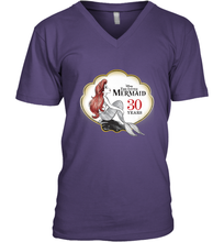 Load image into Gallery viewer, Disney The Little Mermaid 30th Anniversary Men's V-Neck
