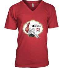 Load image into Gallery viewer, Disney The Little Mermaid 30th Anniversary Men's V-Neck
