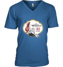 Load image into Gallery viewer, Disney The Little Mermaid 30th Anniversary Men's V-Neck
