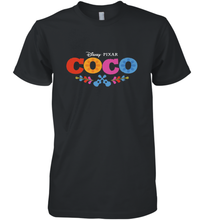 Load image into Gallery viewer, Disney Pixar Coco Movie Logo Colorful Men's Premium T-Shirt
